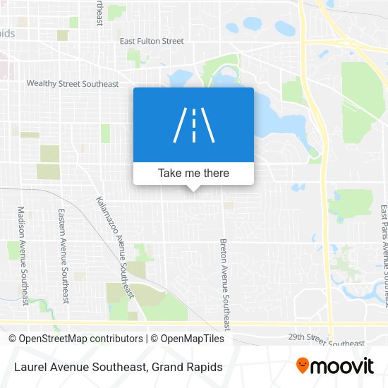Laurel Avenue Southeast map