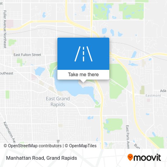 Manhattan Road map