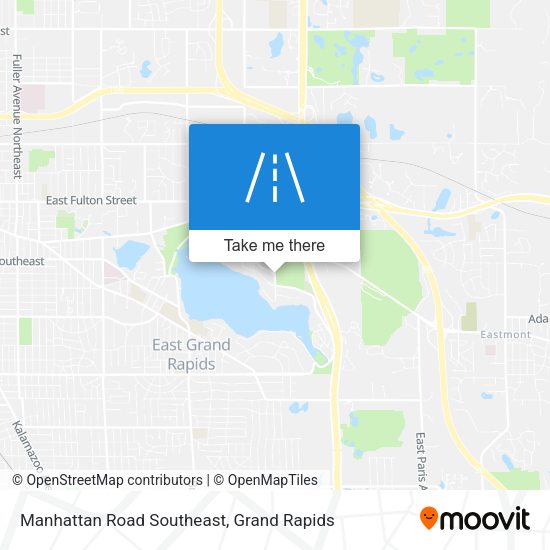 Manhattan Road Southeast map