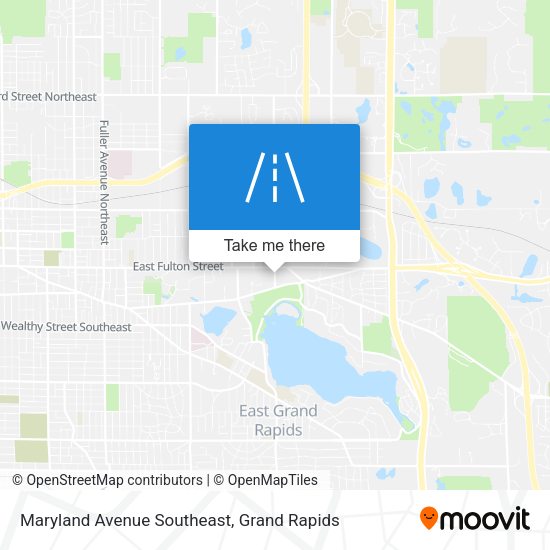 Maryland Avenue Southeast map