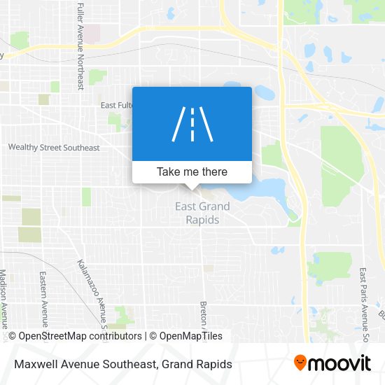 Mapa de Maxwell Avenue Southeast