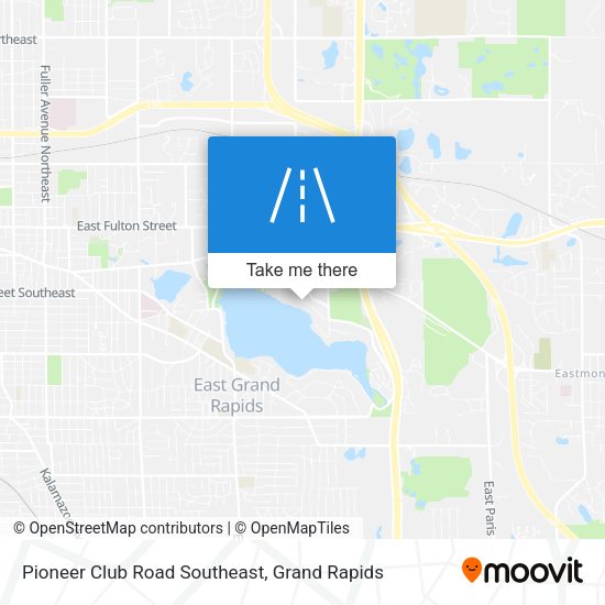 Mapa de Pioneer Club Road Southeast