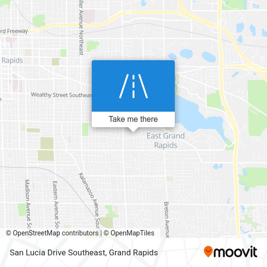 Mapa de San Lucia Drive Southeast