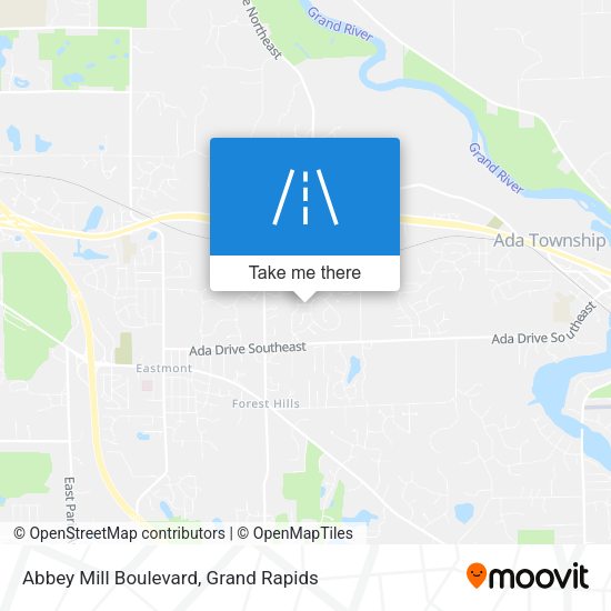 Mapa de Abbey Mill Boulevard