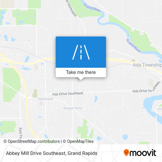 Mapa de Abbey Mill Drive Southeast