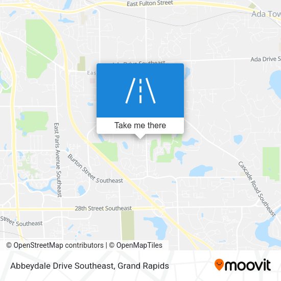 Mapa de Abbeydale Drive Southeast