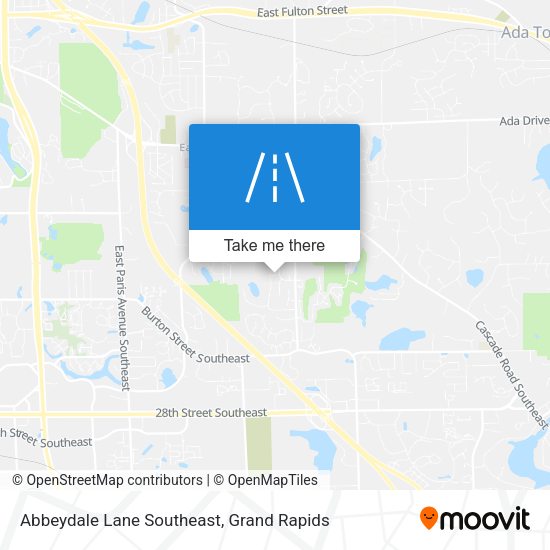 Abbeydale Lane Southeast map