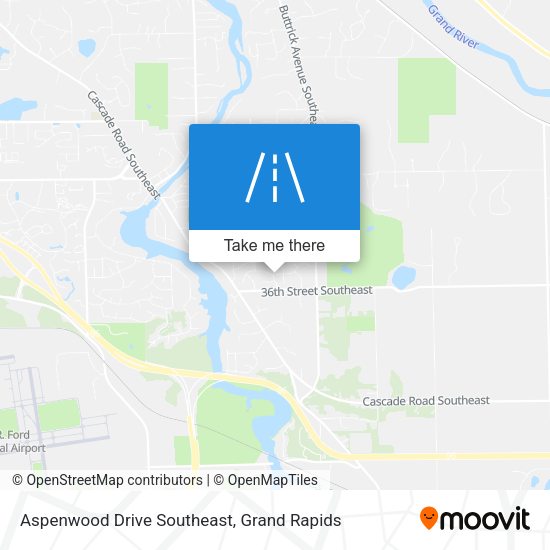 Mapa de Aspenwood Drive Southeast