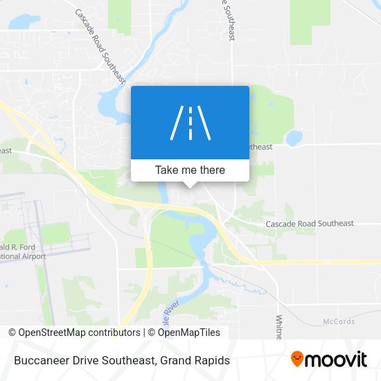 Mapa de Buccaneer Drive Southeast