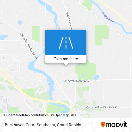 Buckhaven Court Southeast map