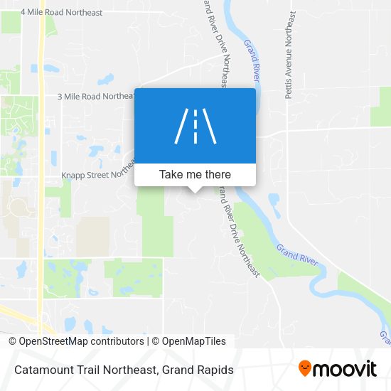 Catamount Trail Northeast map