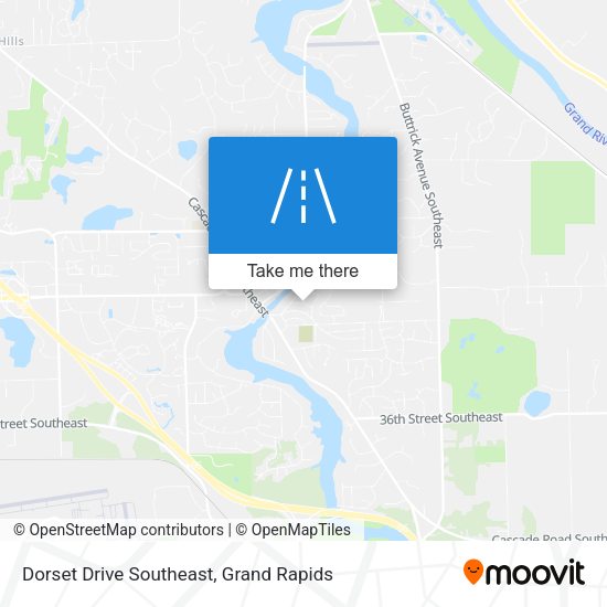 Mapa de Dorset Drive Southeast