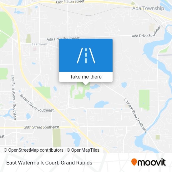 Mapa de East Watermark Court