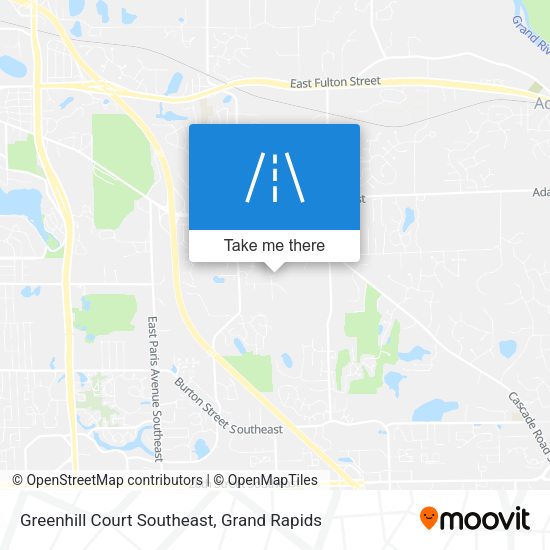 Greenhill Court Southeast map