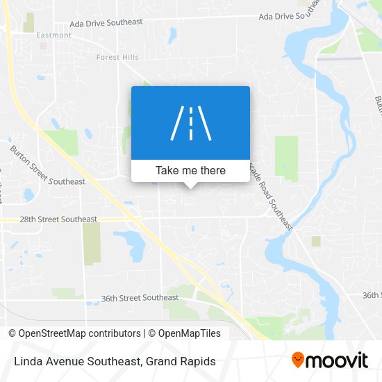 Mapa de Linda Avenue Southeast