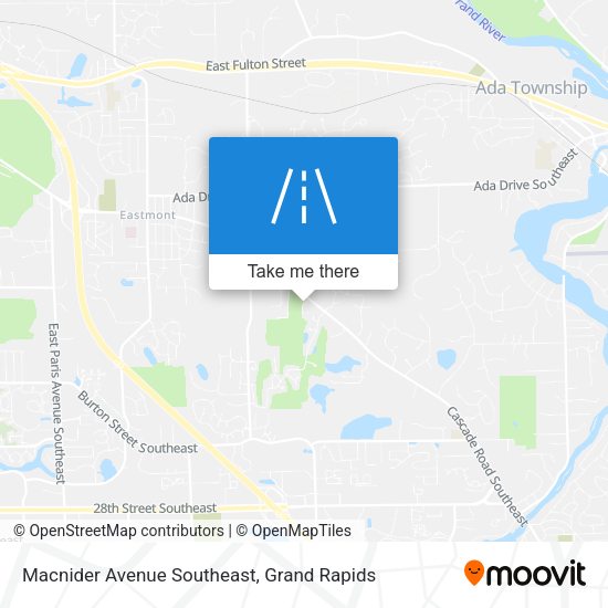 Macnider Avenue Southeast map