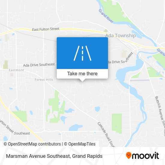 Mapa de Marsman Avenue Southeast