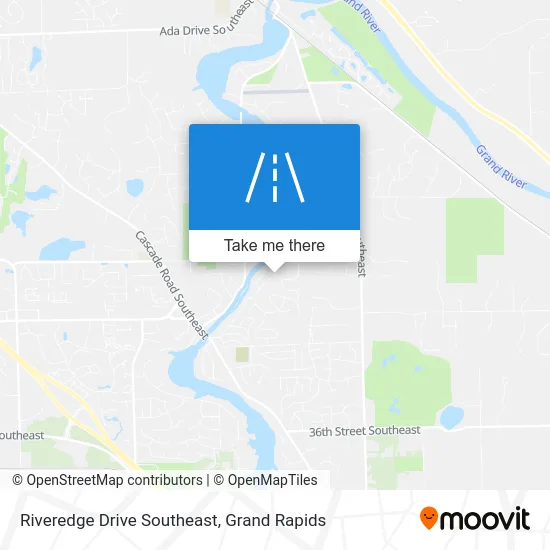 Riveredge Drive Southeast map