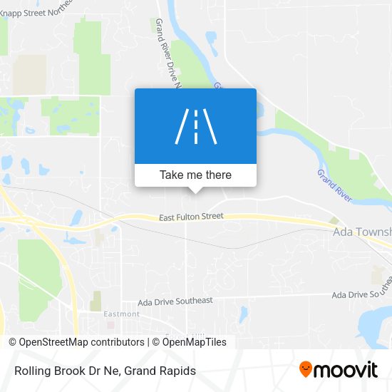 Rolling Brook Dr Ne map