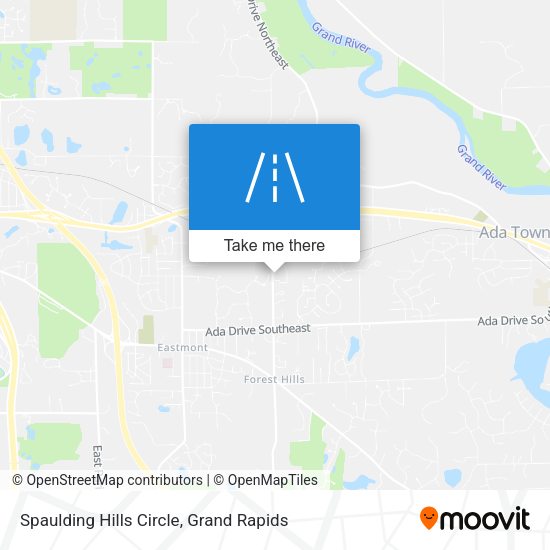 Spaulding Hills Circle map