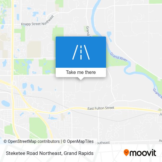 Steketee Road Northeast map