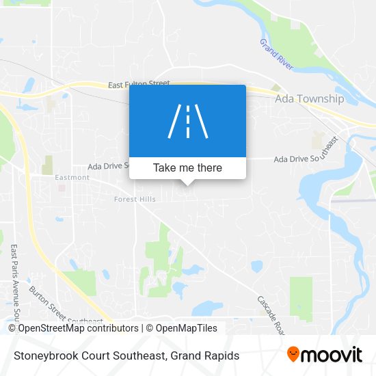 Stoneybrook Court Southeast map