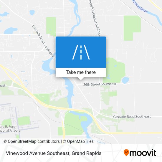 Mapa de Vinewood Avenue Southeast