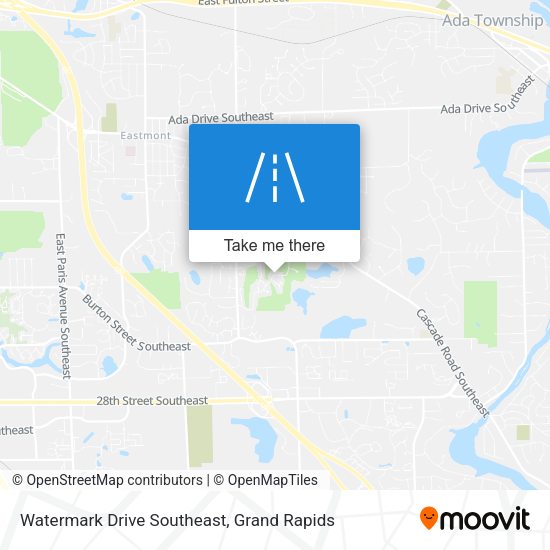 Mapa de Watermark Drive Southeast