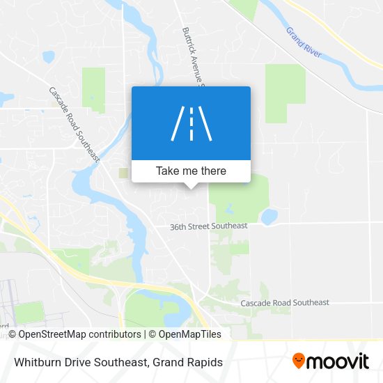 Mapa de Whitburn Drive Southeast