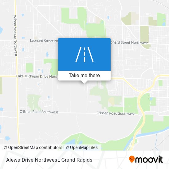 Mapa de Alewa Drive Northwest