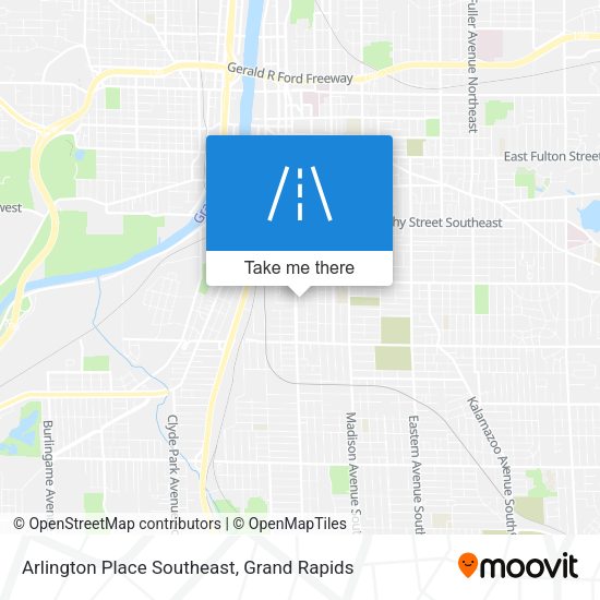 Arlington Place Southeast map