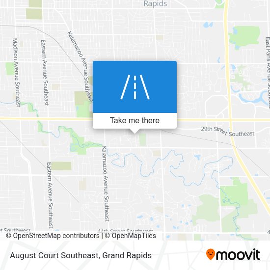Mapa de August Court Southeast