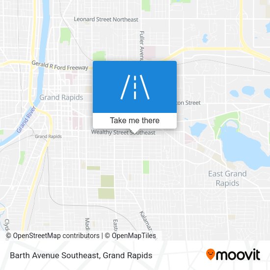Mapa de Barth Avenue Southeast