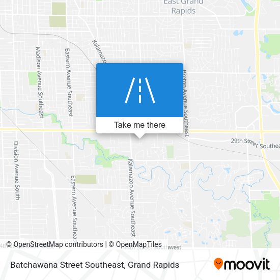 Batchawana Street Southeast map