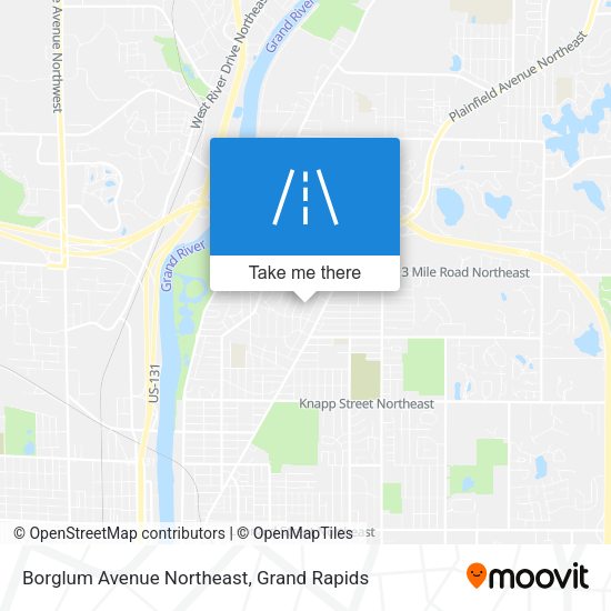 Mapa de Borglum Avenue Northeast