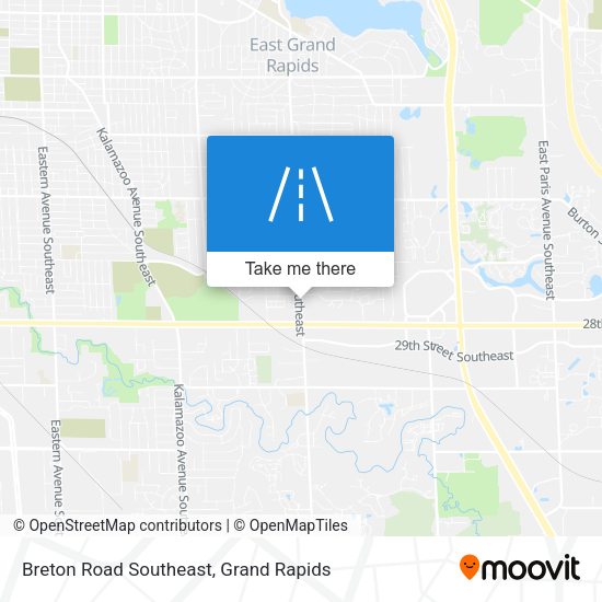 Mapa de Breton Road Southeast