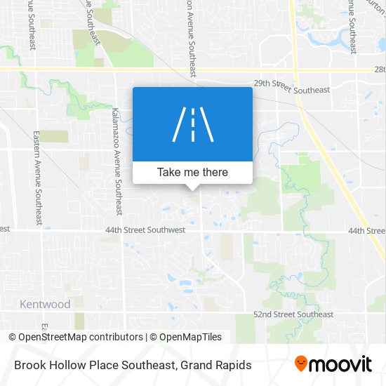 Mapa de Brook Hollow Place Southeast