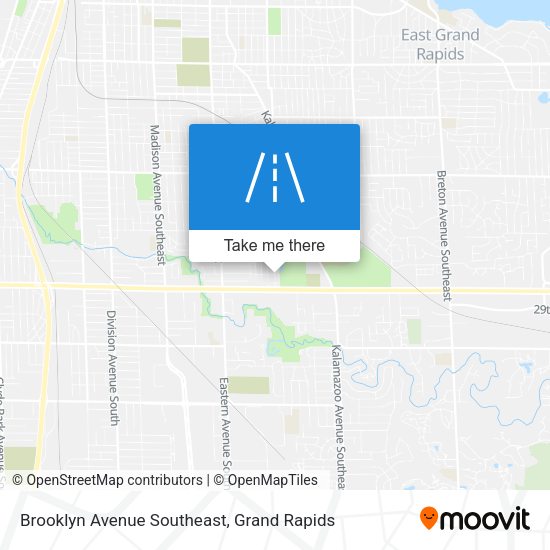 Brooklyn Avenue Southeast map