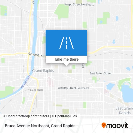 Mapa de Bruce Avenue Northeast