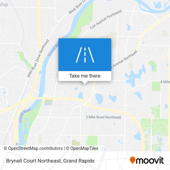 Brynell Court Northeast map