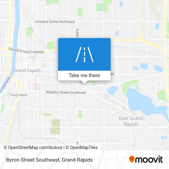 Mapa de Byron Street Southeast