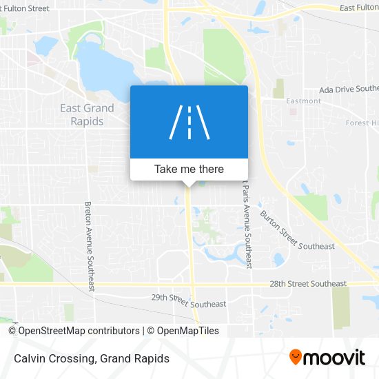 Mapa de Calvin Crossing
