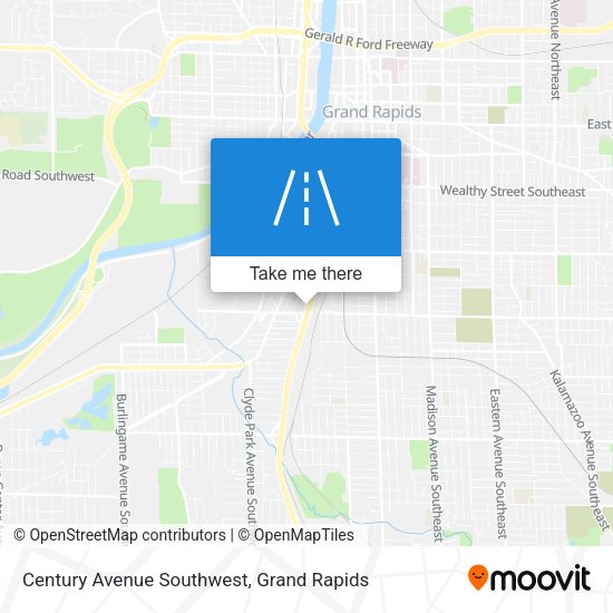 Mapa de Century Avenue Southwest