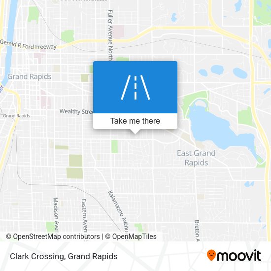 Mapa de Clark Crossing