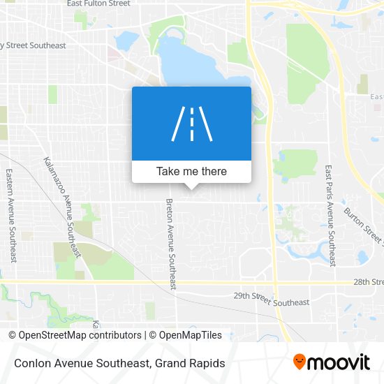 Conlon Avenue Southeast map