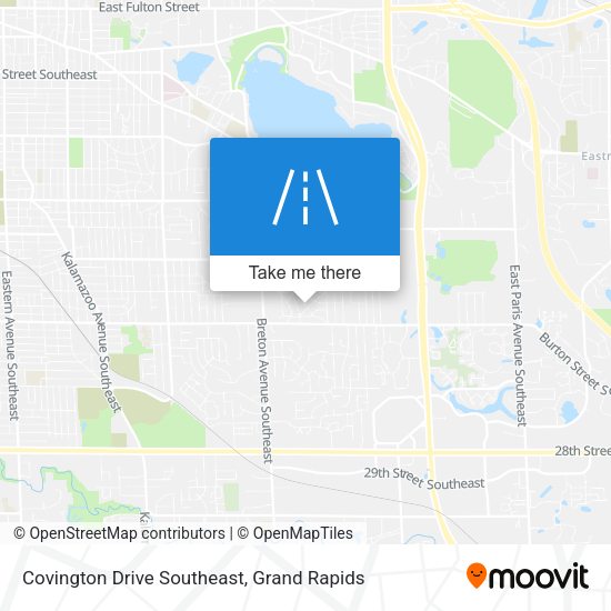Mapa de Covington Drive Southeast