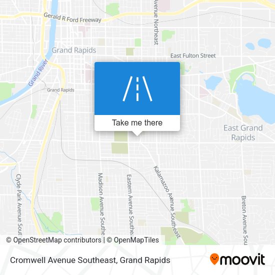 Mapa de Cromwell Avenue Southeast