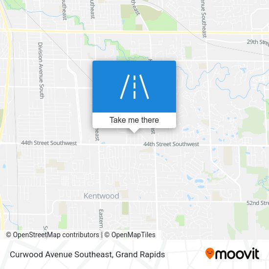 Curwood Avenue Southeast map