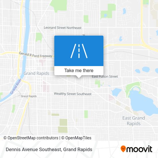 Mapa de Dennis Avenue Southeast