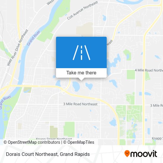 Mapa de Dorais Court Northeast